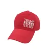 President Trump 2024 I 'll Be Back Letter Hat Designers Baseball Ball Hats Unisex Anti Biden Snapback Summer Sun Visor Beach Caps GGA4589