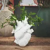 解剖学的人間の心臓花瓶樹脂植物の植木鉢装飾的な家の飾り体型彫刻降下211215