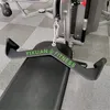 Аксессуары LAT Pull Down Bar Гребля ручка Mag Fitness Grips Back Muscle Power Обучение Бодибилдинг Домашний спортзал