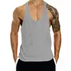 Brand Fitness Vêtements Muscleguys Canotta Bodybuilding Tanktop Men Workout Vêtements pour l'homme Sportswear Gym Stringer Tol Top 2104215945518