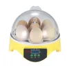 Mini 7 Eggs Incubator Brood Machine for Chicken Duck Bird Egg Hatcher Automatic Temperature Control Incubator Brooder250Z