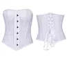 NXY Sexy Set Dames Kant Sheer Overbust BH-korsetten en Bustiers Tops Lingerie Kostuums Kant Corset + G String Set XS S M L XL XXL 1130