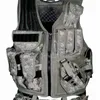 Gilet militare tattico dell'esercito Caccia Armatura Attrezzatura mimetica Gilet Airsoft Gear Paintball Combattimento Wargame Paintball Vest T200117289W