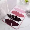 Tapete de esteira não deslizante, Tapis Salle de Bain, tapete na almofada de banho confortável, tamanho grande quarto de casa de banho 210329