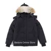 Real Coyote Fur Top Quality Winter Men Canadian Wyndhams Parka Goose Down Jacket Warm Outwear Coat Windproof Thick Bomber 211129