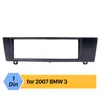 182 * 53mm 1dinフレームキットカーDVDステレオファシアラジオパネル2004 2005 2006 2007-2012 BMW 3シリーズE90 E91