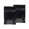 6x9cm(2.25x3.5in) 7 Colors Glossy Heat Seal Aluminum Foil Mylar Mini Ziplock Bags Flat Small Zip Lock Bag For Herb Jewel Packinghigh qty