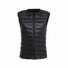 Gilet Bang Gilet caldo da donna Gilet ultraleggero Gilet da donna portatile senza maniche senza colletto Fodera invernale Outwear 211120