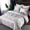 flower embroidered bedding