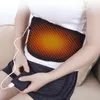 Waist Support Electric Heat Pad Therapy Compress Pain Relieve Belt Corset Massage Heating Lumbar