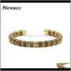 Bangle Drop Entrega 2021 Comprar Pareja Pulseras Brazaletes para Mujeres Hombres Lujo Agregar Cz Beads Pulsera Joyería de Acero Inoxidable Dropship Iqw7I