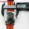 najlepsi mężczyźni automatyczny wodoodporny zegarek 44 mm oryginalny skórzany pasek męski 2813 Mechaniczne sporty