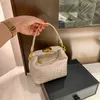 Borsa Bento nuova moda Borsa a secchiello Borsa da donna piccola borsa a cuscino Borsa a tracolla portatile a tracolla