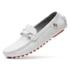 Man Moccasins Penny Loafers Men Leather Shoes Fashion Spring Summer Leather Drive Mens Casual Shoes Comfy Slip-On
