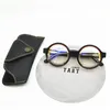 James Tart 244ユニセックスレトロスタイルのための光学眼鏡アンチブルーライトレンズプレート丸いフルフレームBox282x
