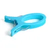 Clips de haute qualité 1 pièces grande couleur en plastique serviette de plage pinces Clips Clips coupe-vent vêtements suspendus pince couette support