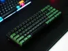 Domikey SA abs doubles keycap semiconductor mx stem keyboard poker 87 104 gh60 xd64 xd68 xd84 xd96 xd75 xd87 green black