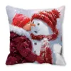 Santa Claus Christmas Pillow Merry Christmas Decor voor HomeChristmas Ornament Xmas Gifts Navidad Gelukkig Nieuwjaar