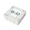 Timers multifunktionell DIY -tidshantering Pomodoro Timer Creative Square Alarm Clock Vibration Flashing Backlight Påminnelse