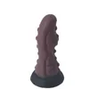 Big Anal Plug Raised Points Stimulera Silicone Dildo Butt Plug with Sug Cup Vuxen Sexleksaker Anus G-Spot Massage Masturbator