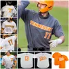 2021 NCAA College Tennessee Voluntee Baseball Jersey Nick Senzel Beck Blade Tidwell Max Ferguson Drew Gilbert Matt Duffy Youth Adult Adult