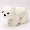 أفخم لعبة الدب القطبي دمية تعطي الفتاة لطيف هدية الإبداعية لعبة الدببة البيضاء الصغيرة للأطفال
