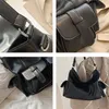 Luxe PU lederen messengertas voor dames 2024 nieuwe designer handtas met grote capaciteit Casual college-stijl schoudertassen dames draagtas