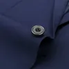 (Jackor + Vest + byxor) Högkvalitativa affärer Blazers / Bästa Bröllopsbröllopets bröllopsklänning Tre-Pipe Suit / Man Tuxedo S-6XL X0909
