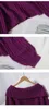 korobov الكورية قبالة الكتف مائل الرقبة المرأة البلوزات خمر طويلة الأكمام sueter موهير أنيقة زر الأزياء البلوفرات 210430