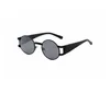 GB1/87 Preto/Cinzento Óculos de Sol Masculino 57 mm Designer Unissex Óculos de Sol Redondos Espelho de Luxo Óculos de Sol Marca da Moda para homem e mulher lentes com caixa