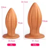 Nxy anal leksaker 10cm tjock stor plug silikon stor butt pluggar vagina anus expansion prostata massager erotiska sexleksaker för män kvinnor gay 1125