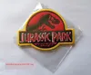 Özel Kumaş Komik Kırmızı Renk Jurassic Park Dinozorlar Kanca Ve Döngü Raptiye Nakış Yamalar Çizgili Giyim Punk Çıkartmalar Taktik Askeri Rozetleri