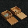 Naturalne drewniane pudełko myjni do mycia umywalka Suszenie Square Mydła uchwyty do kąpieli Płytka prysznicowa Łazienka Rra10424