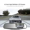 dvr/ère eras vidéo full hd dash cam voiture dvr miroir double objectif enregistreur