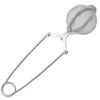 Tea Tools Infuser 304 Rostfritt Stål Sphere Mesh Strainer Kaffe Herb Spice Filter Diffuser Handtag Boll Zze6193