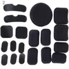 Cycling Helmets 1 Set Black EVA Cushions Protect Accessories Foam Liners Pads Sports Protective Helmet Sticker Cap Pad