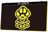 LD2678 K9 Patch Police Militaire 3D Gravure LED Lumière Signe Vente En Gros Au Détail