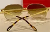 新しいファッションデザインサングラス 0271 メタルパイロットフレームクラシックな人気と多用途スタイルの最高品質の uv400 保護メガネ