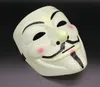 マスクv vendetta anonymous guyフォークスファンシードレスアダルトコスチュームアクセサリープラスチックパーティーコスプレ