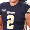 2021 Wingate University Football Jersey Ethan Evans Shaw Crocker Jacob Satterfield Kevin Henderson JR。カマルデザールライダーマーティンマークバックスカレンクラークカスタム