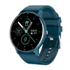 Luxury Zl02 Smart Watch Woman Man Full Touch Screen Sport Fitness Watches IP67 Waterproof Bluetooth Armband för kvinnor Android iOS Smartwatch Men med detaljhandelslåda