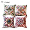 Hand-embroidered Sofa Decorative Pillow Cushions for Car Decoration Fashion Flower Soft Cushion Almofadas Vintage 210716