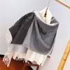 Belle dame foulard classique femme alphabets fleur châle taille 180 * 70 cm Foulards chauds confortable élégant et haut de gamme