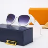 Дизайнер Lou Vut Luxury Cool Sunglasses 2021 Luxury Designer Multi -Color Modern High -Caffence Men and Women Classic Retro Cat Eye Glasses 1174 с оригинальной коробкой