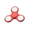 Светодиодный световой прядильный топ, самые крутые смены Fidget Spinners Toy Toy Toys Toys Auto Change Pattern с Rainbow Up Hand Spinner3919959