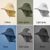 Outdoor Hats Fishing Sunhat Hat Sunscreen Cap Comfortable Breathable Headwear Tackle Camping Cycling