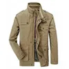 chaqueta multi bolsillo militar