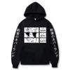 2021 Men's Hoodie the Promised Neverland Hoodie Japan Anime Long-Sleeved Printed Streetswear Hoodies Male Simple Classic Unisex H0910