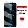 9D Curved Screen Protector For iPhone 13 Mini 12 Pro 11 XS Max XR 7 8 Plus 6S Tempered Glass Full Glue Fast Fit Automatic Exhaust With Retail Package