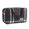 Non-Woven Plaid Bathing Bag For Men And Women Universal Wash Waterproof Bath Pocket Travel Storage 210729